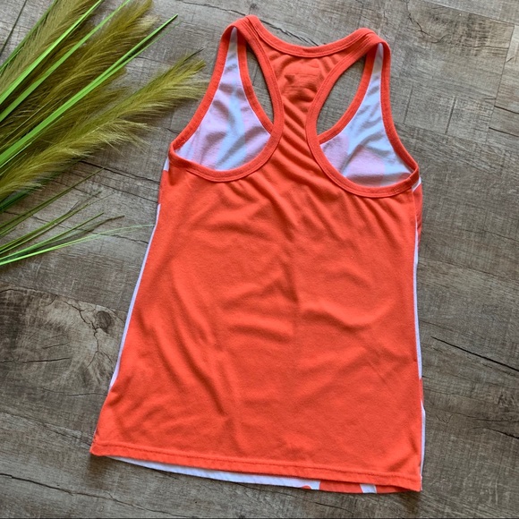 Nike Orange Razor Back Tank - Picture 5 of 8